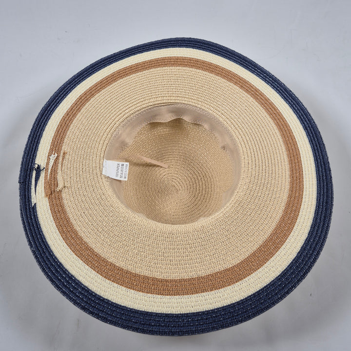 Färgstark stråhatt för soliga sommardagar