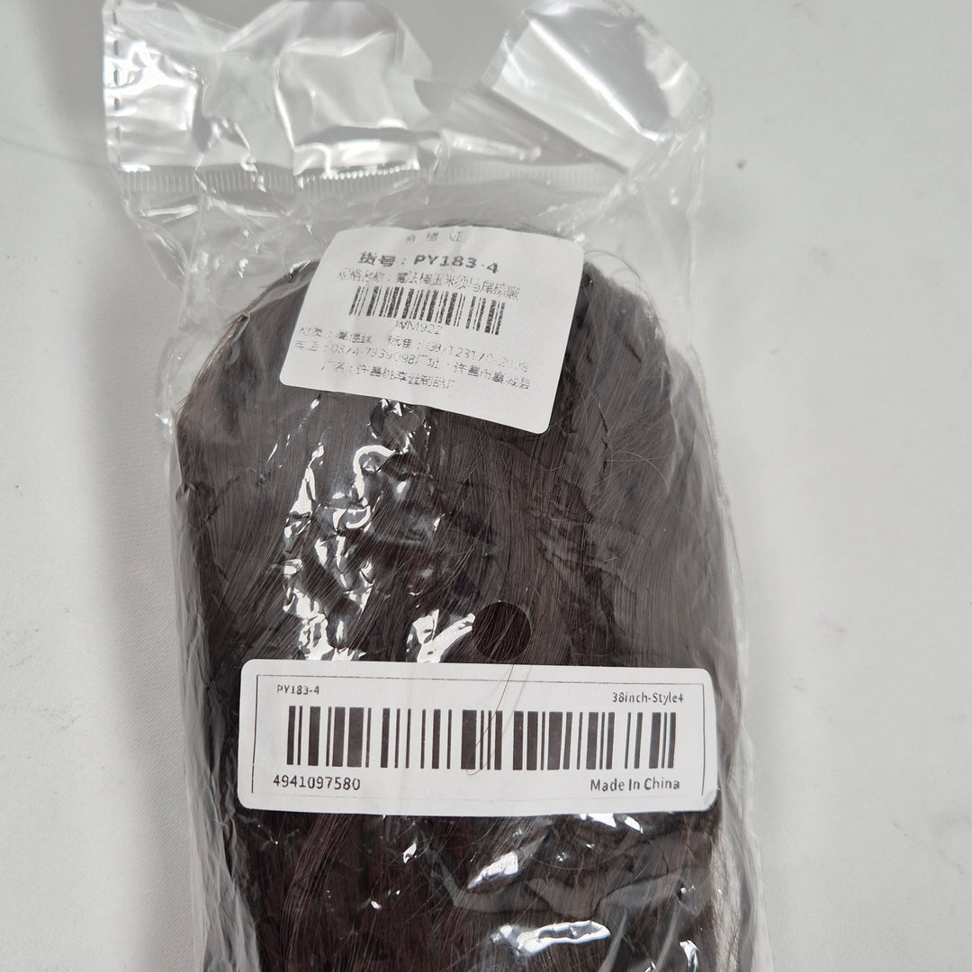 Unik löshårsperuk i syntetiska fibrer