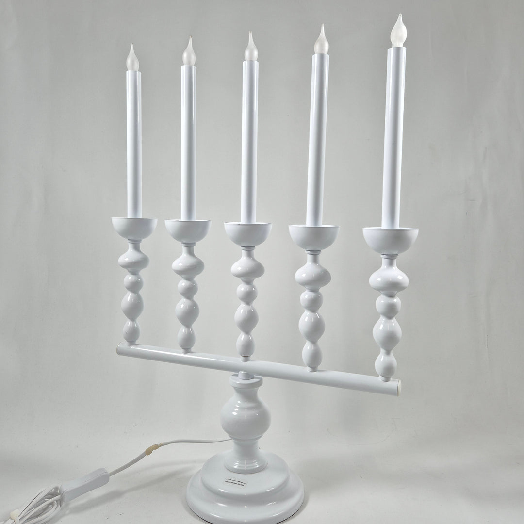 Elegant spiralformad ljusstake av Marianne Abelsson