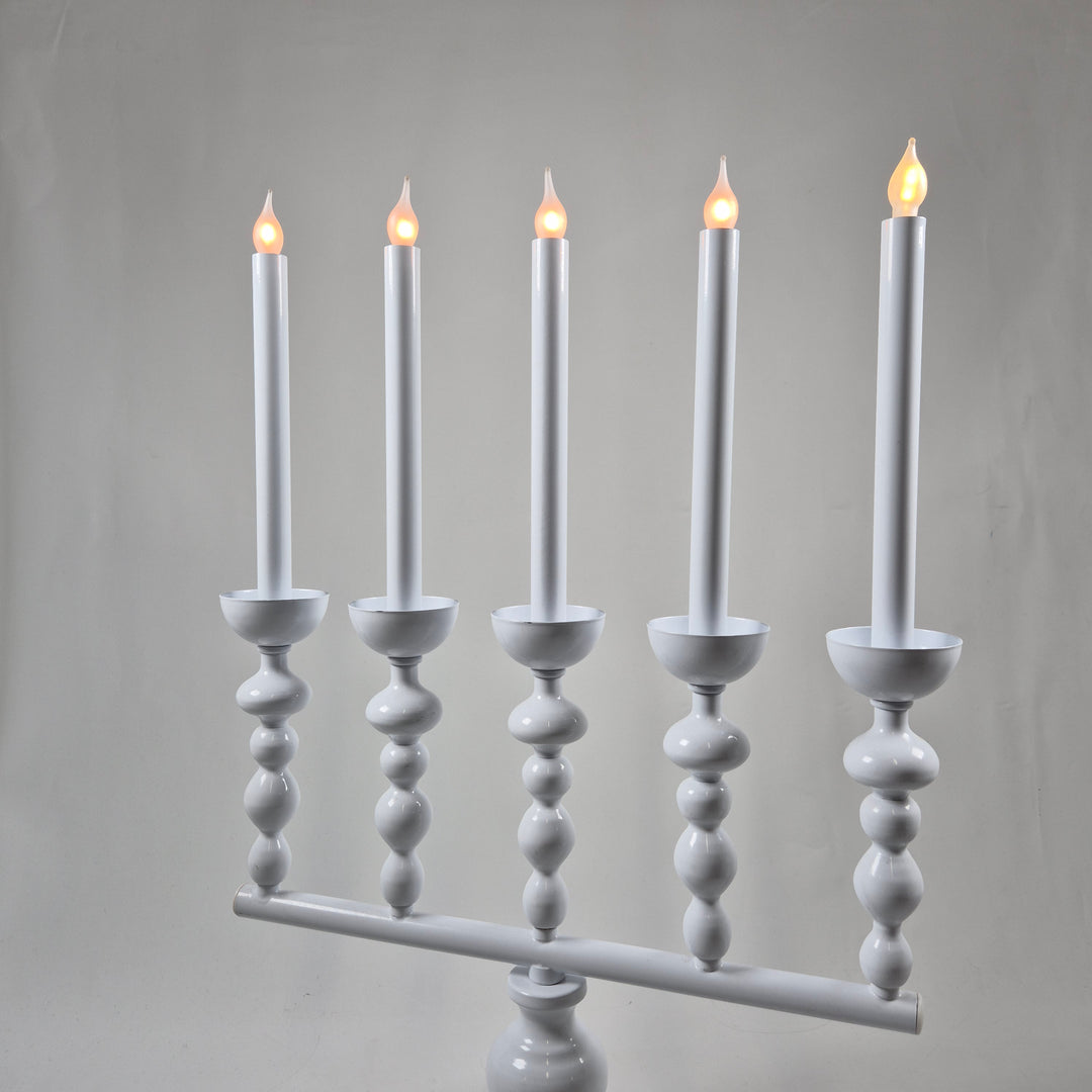 Elegant spiralformad ljusstake av Marianne Abelsson