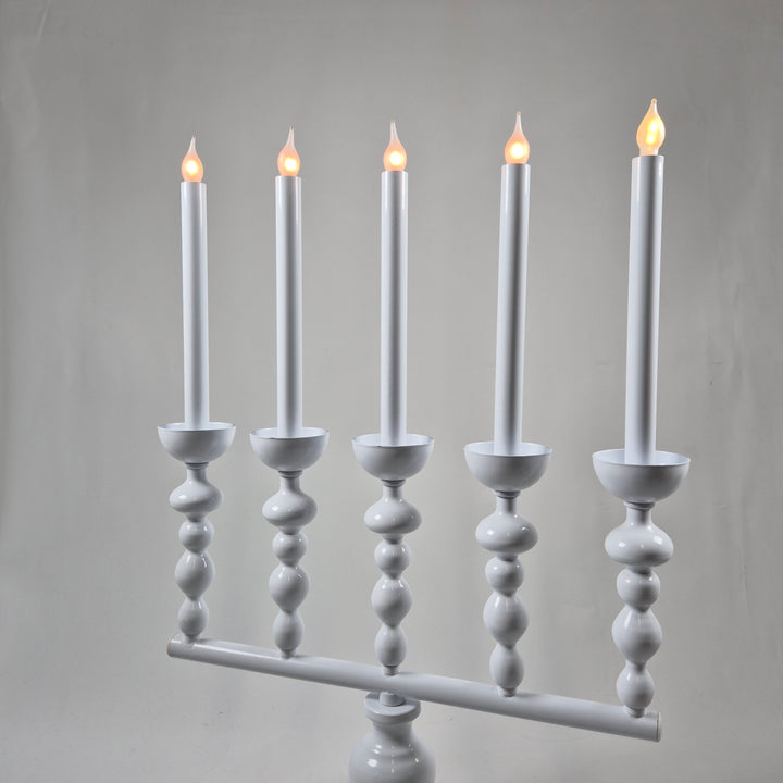 Elegant spiralformad ljusstake av Marianne Abelsson