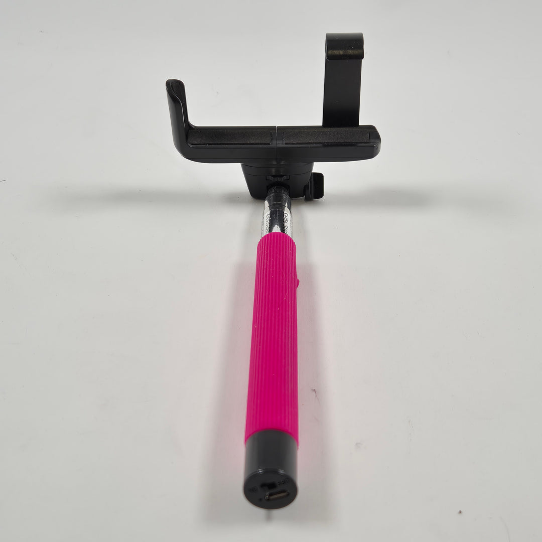 Rosa utdragbar selfiepinne från Kleviston