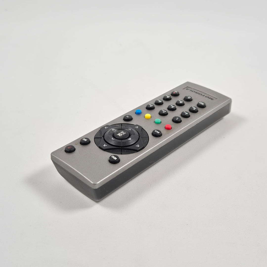 Grå klassisk Motorola fjärrkontroll begagnad