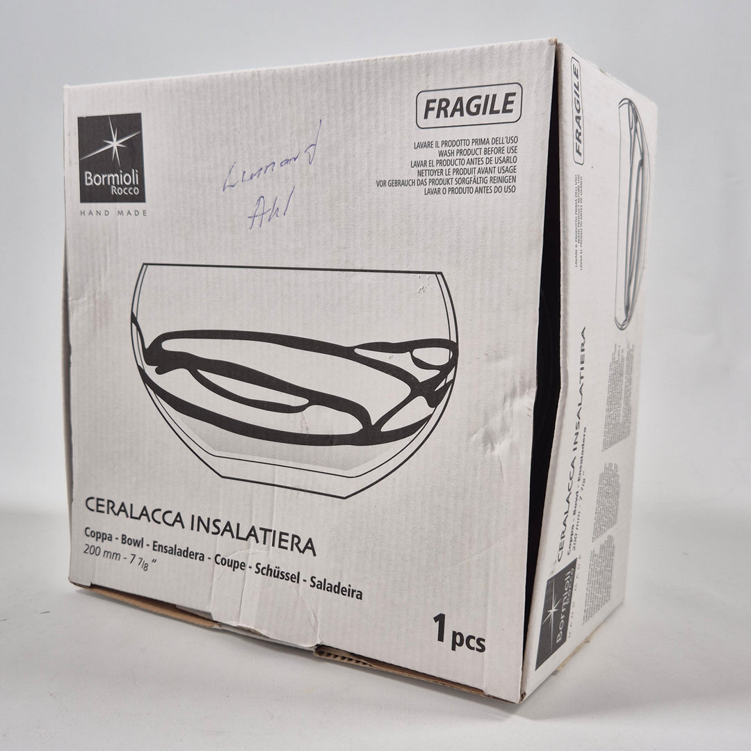 Elegant handgjord glasskål från Bormioli Rocco