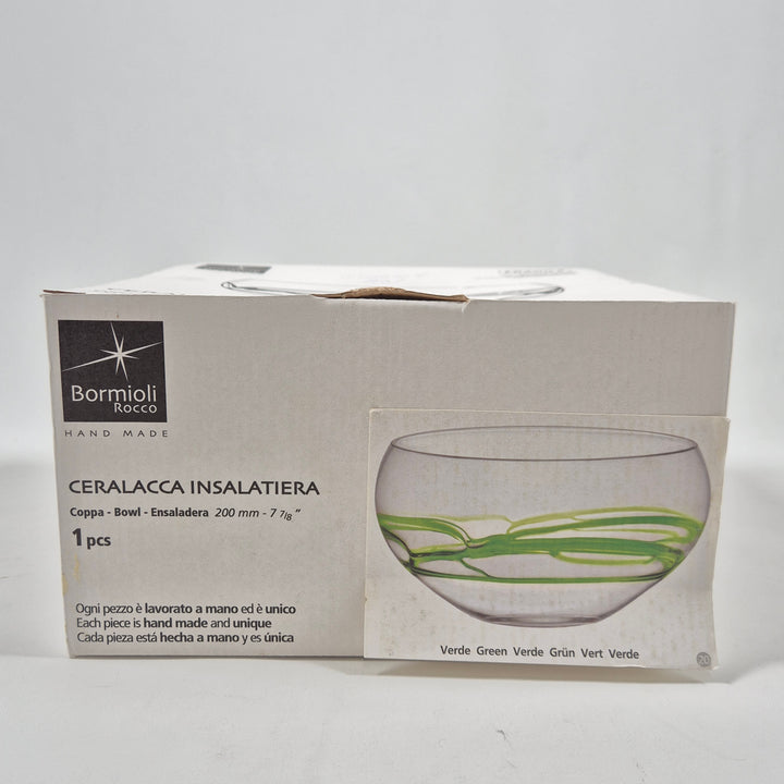 Elegant handgjord glasskål från Bormioli Rocco