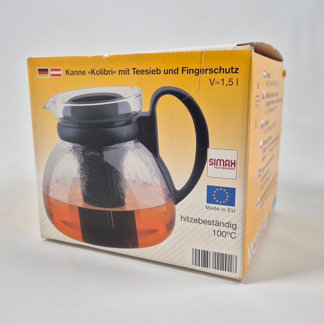 SIMAX tekanna i värmetåligt glas 1,5L