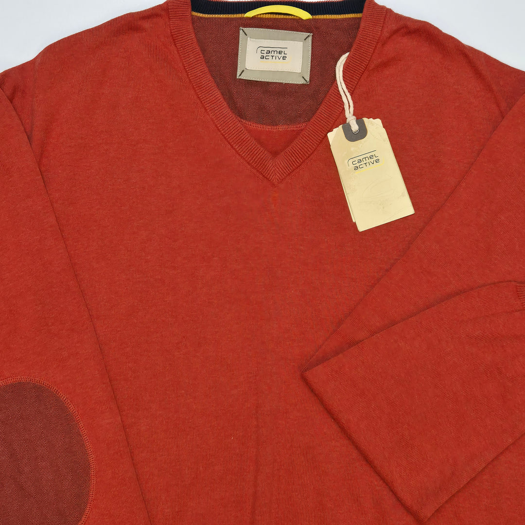 Retro röd herrtröja 3XL med unika detaljer- Ny