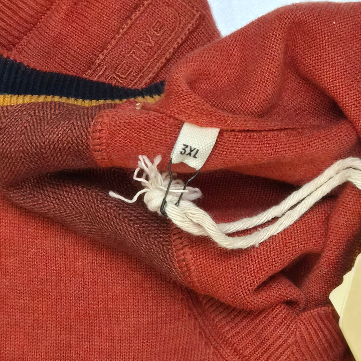 Retro röd herrtröja 3XL med unika detaljer- Ny