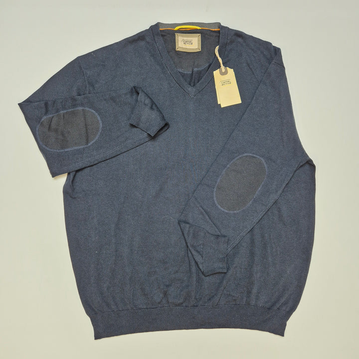 SELECTED HOMME marinblå herrtröja 4XL ny