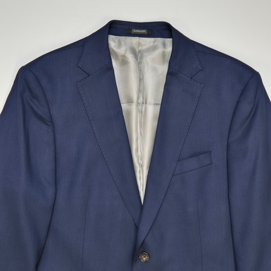 Blå klassisk kavaj från Zara Man