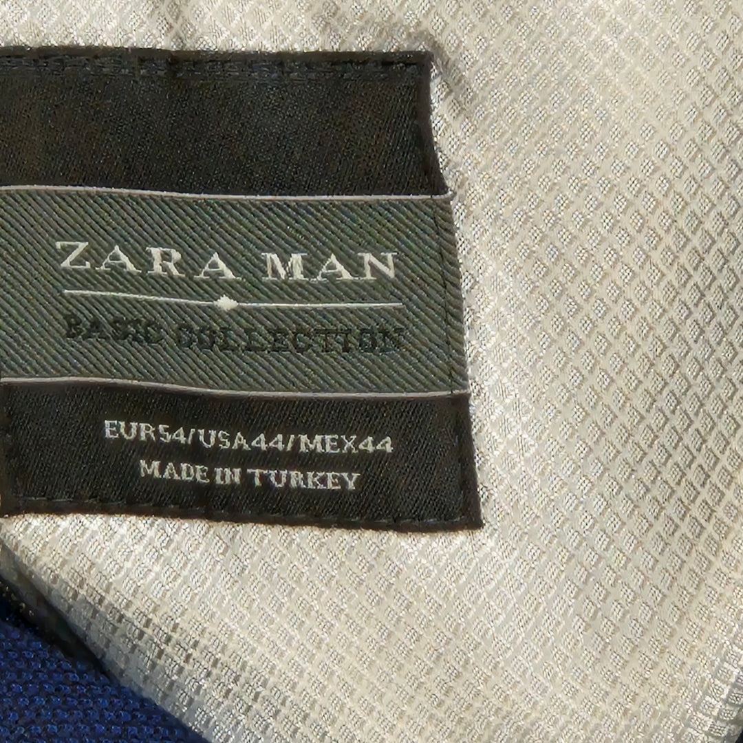 Blå klassisk kavaj från Zara Man