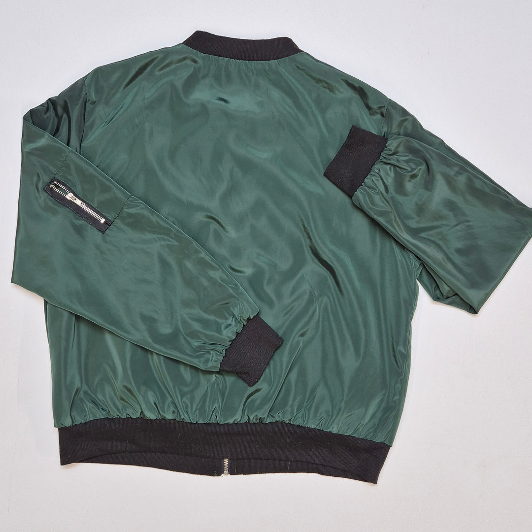 Grön bomberjacka, XXL, Zanzea Collection