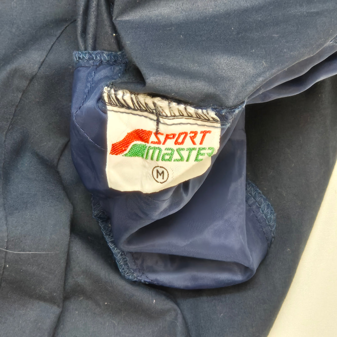 Retro mörkblå löparbyxor Sport Master M