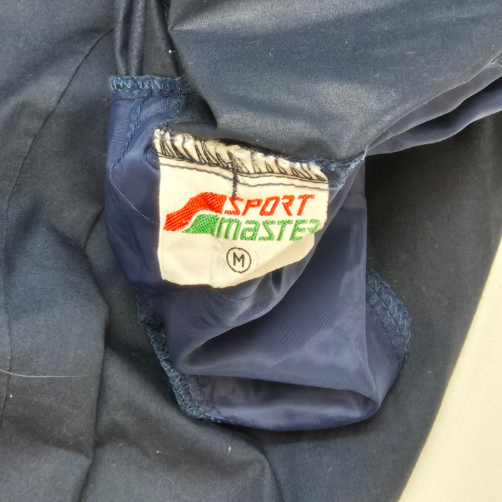 Retro mörkblå löparbyxor Sport Master M