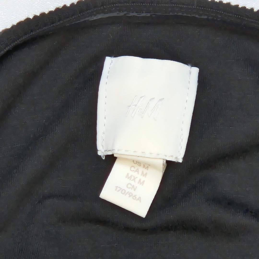 Svart elegant klänning H&M storlek M