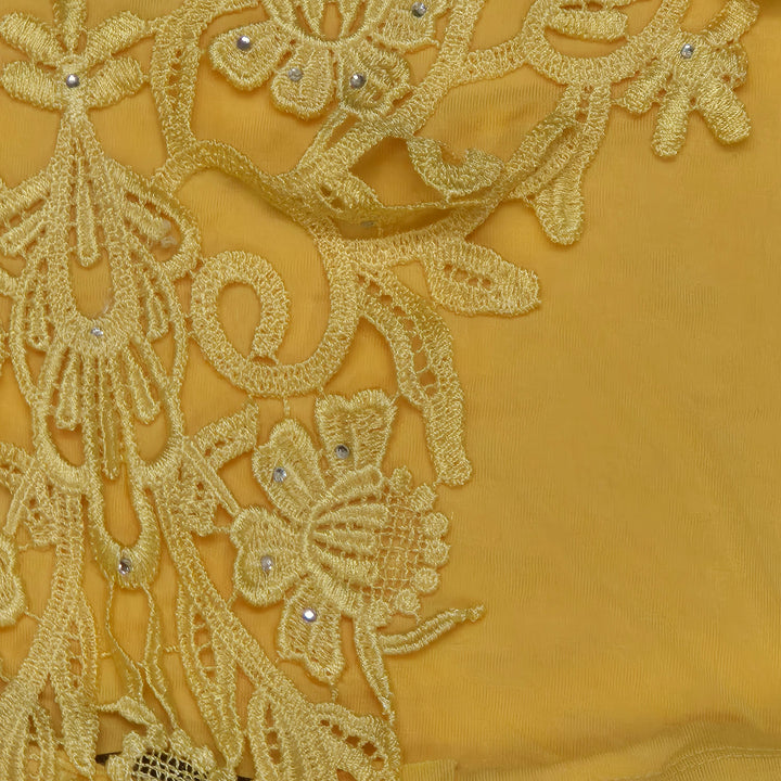 Guldfärgad Spetstop AlyBe Elegant Dam