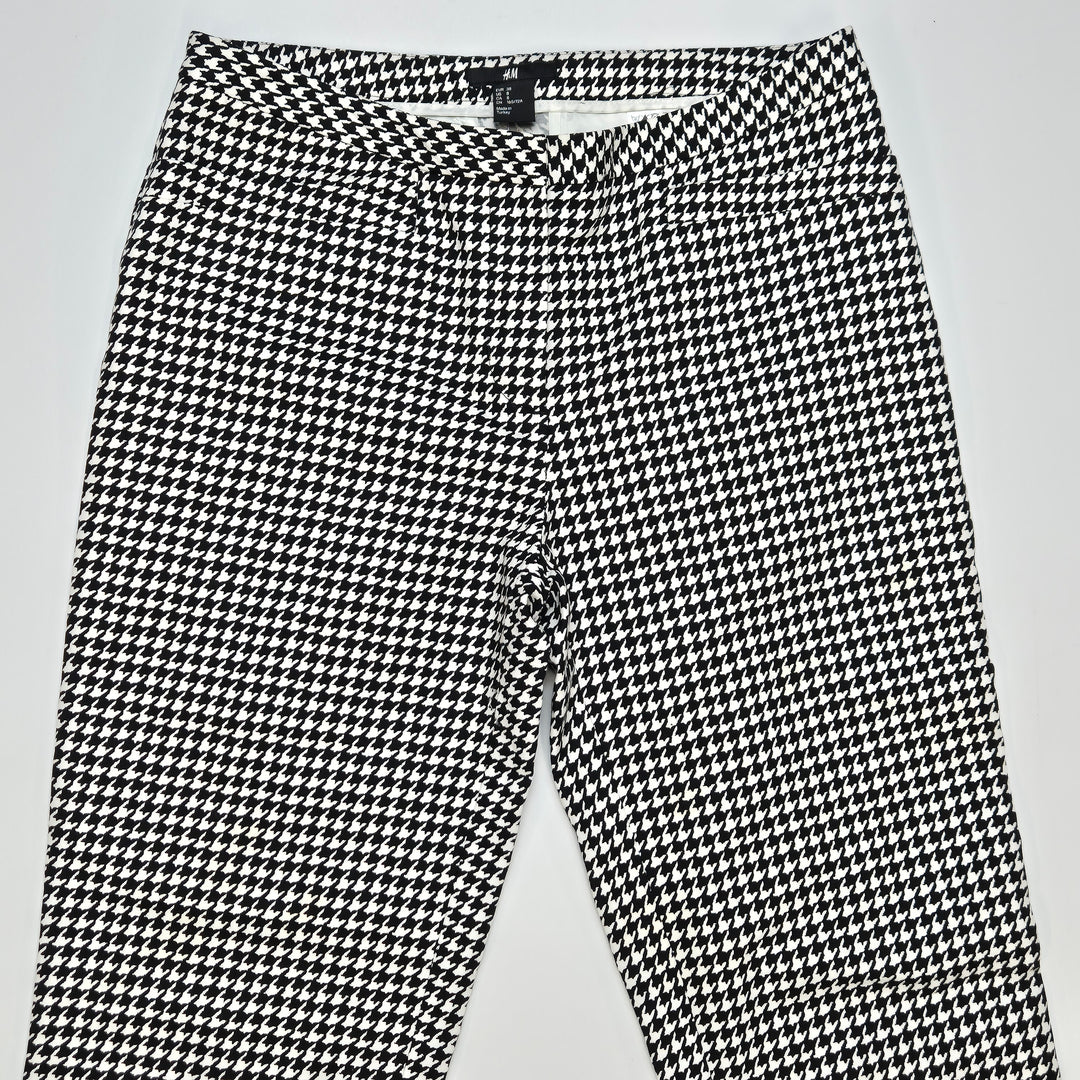 Chica H&M byxor med hundtandsmönster
