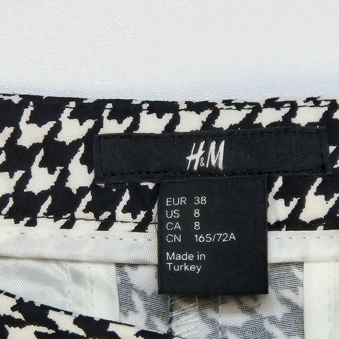 Chica H&M byxor med hundtandsmönster