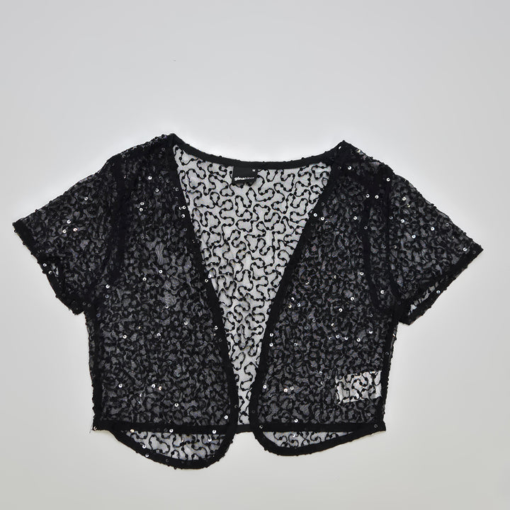 Elegant paljettjacka från Gina Tricot i storlek M