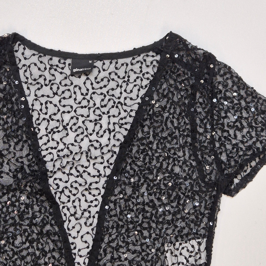 Elegant paljettjacka från Gina Tricot i storlek M