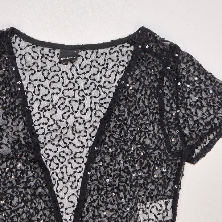 Elegant paljettjacka från Gina Tricot i storlek M