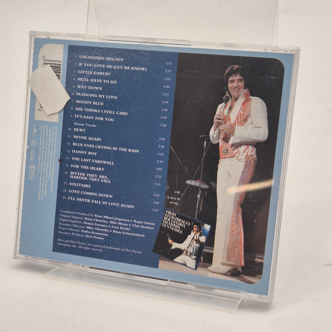Retro Elvis Presley CD Moody Blue