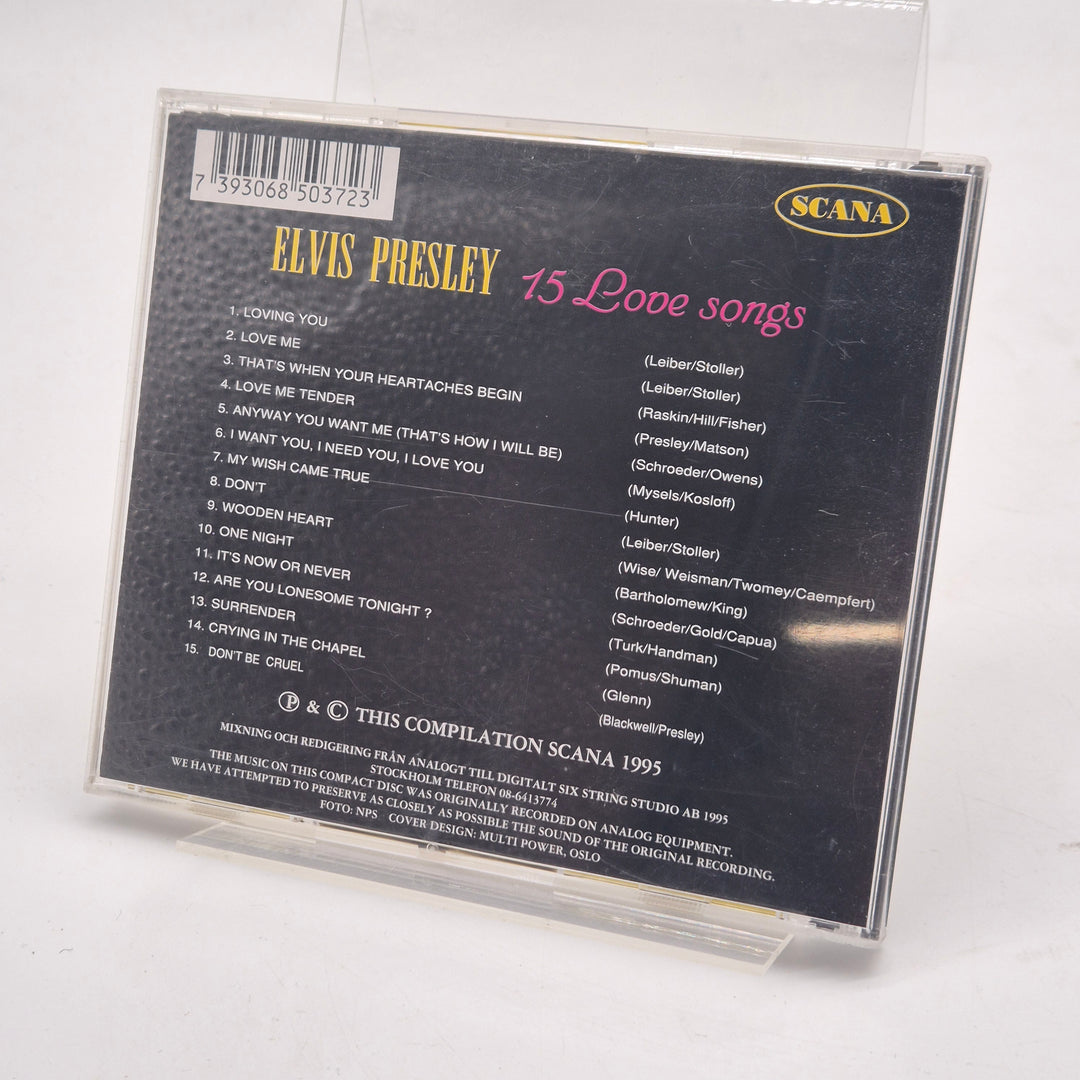 Elvis Presley CD 15 Love Songs Vintage
