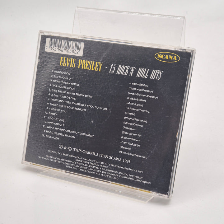 Elvis Presley 15 Hits CD Klassisk Retro