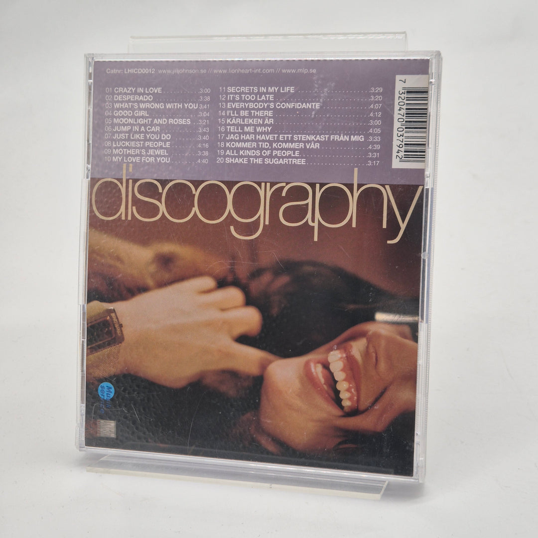 Jill Johnson Discography CD i mycket gott skick