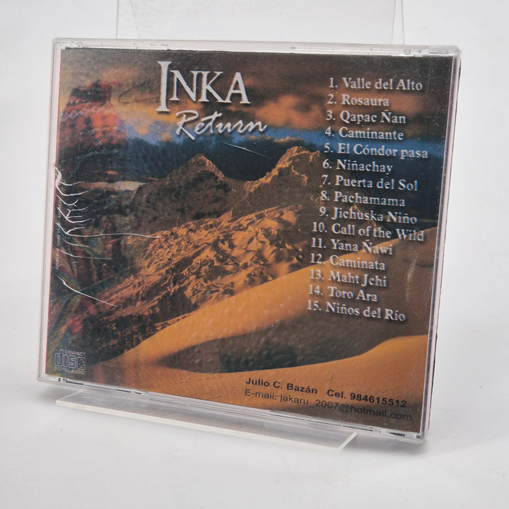 Unik musik-CD Inka Return från Anderna