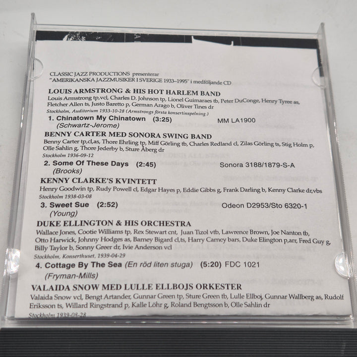 Unik jazz-CD med legendariska inspelningar