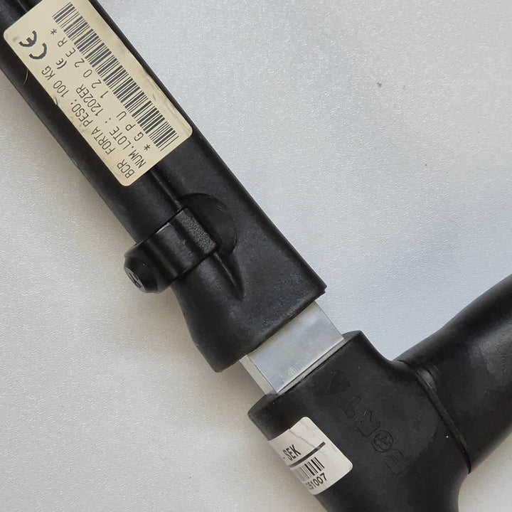 Justerbara lättmetallkryckor i toppskick