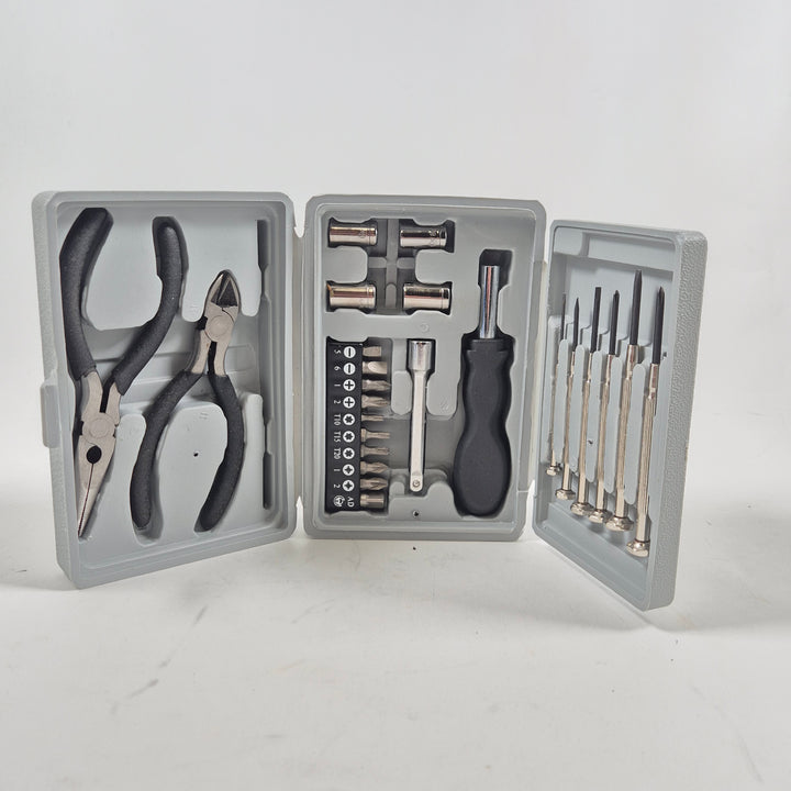 Kompakt Mini-verktygsset Powerfix 26 delar