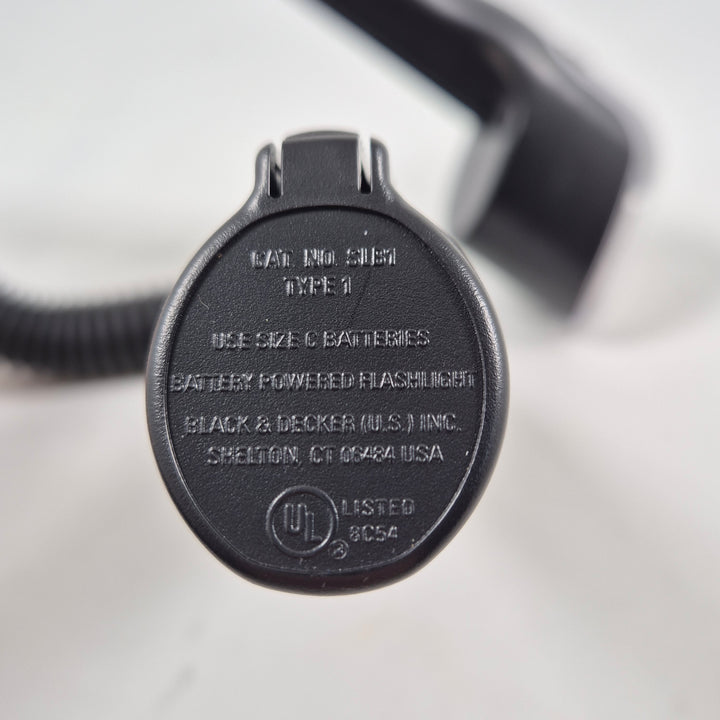 Klassisk Black & Decker ficklampa hållbar design