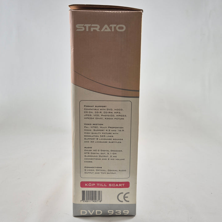 Retro Strato DVD-spelare med Dolby Digital