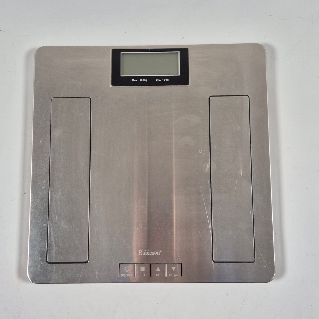 Rubicson digital personvåg i rostfritt stål