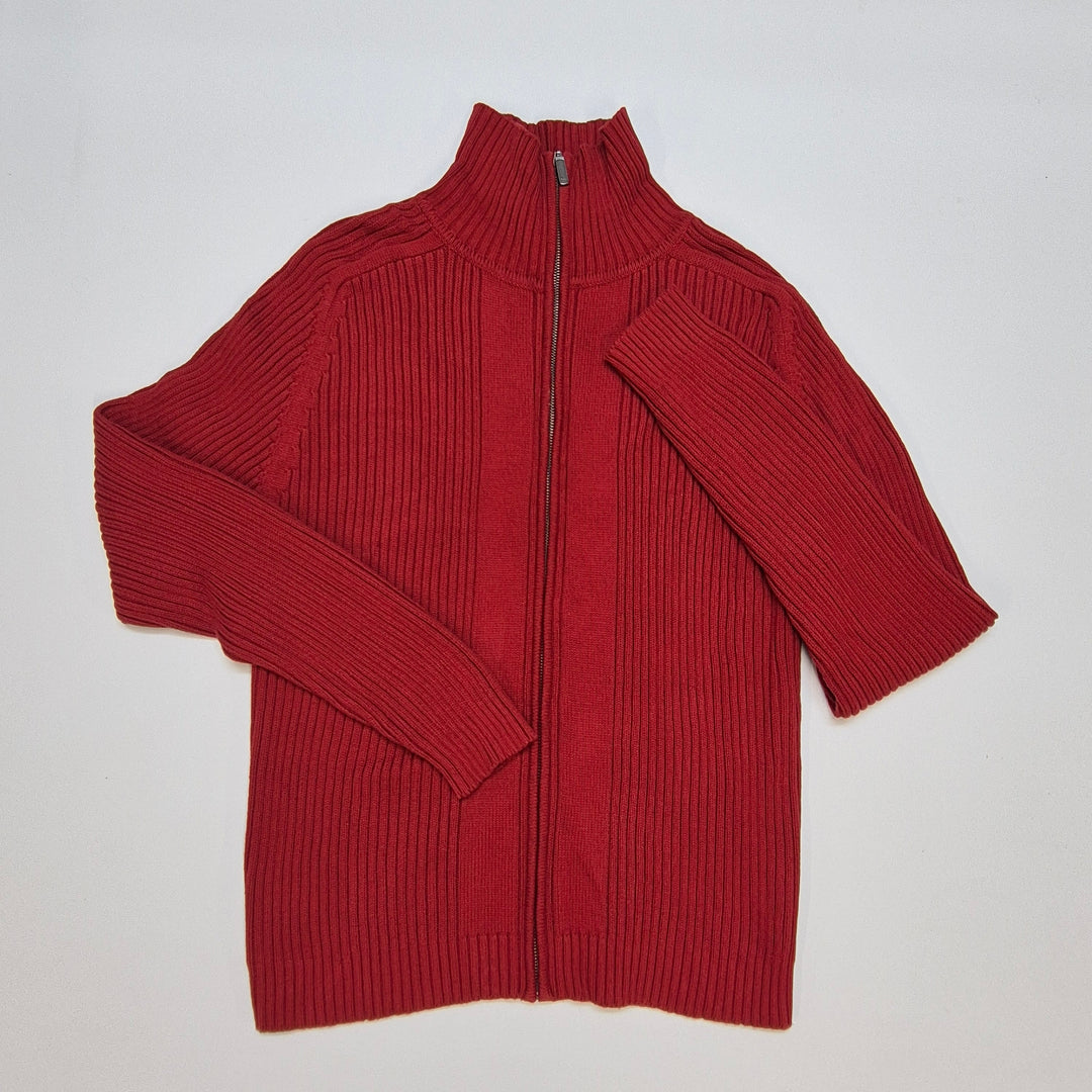 Elegant röd herrtröja Prestige i gott skick