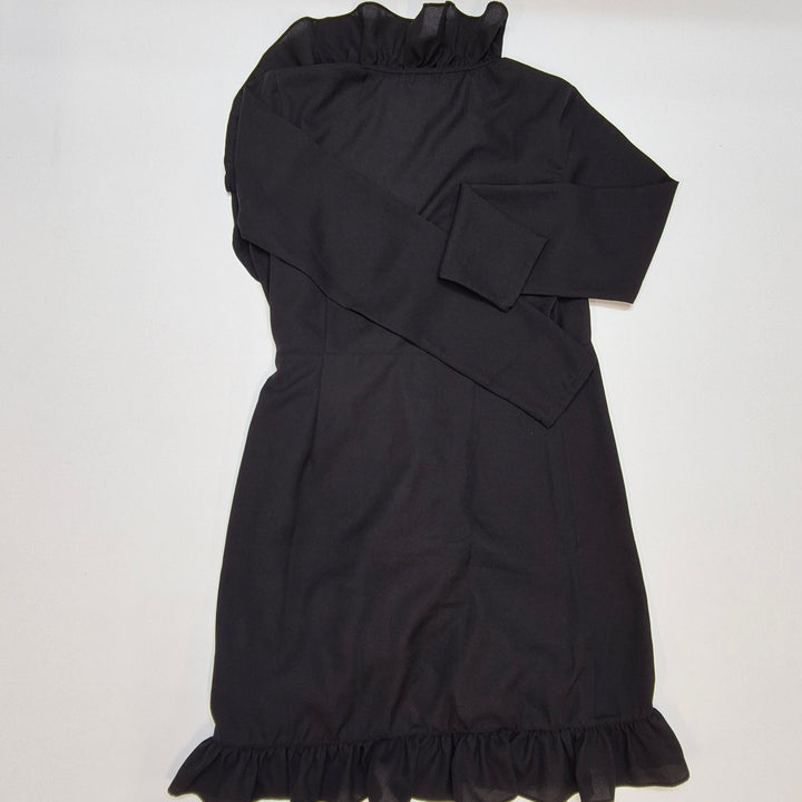 Elegant svart klänning med rynk från NLY Trend