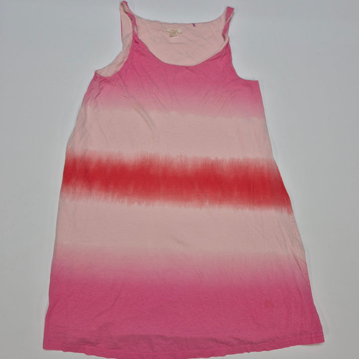 Esprit klänning rosa dip-dye elegant bomull