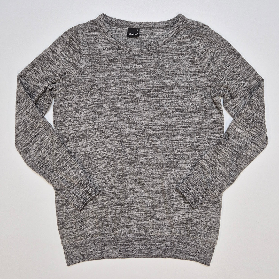Gråmelerad tröja Gina Tricot storlek S