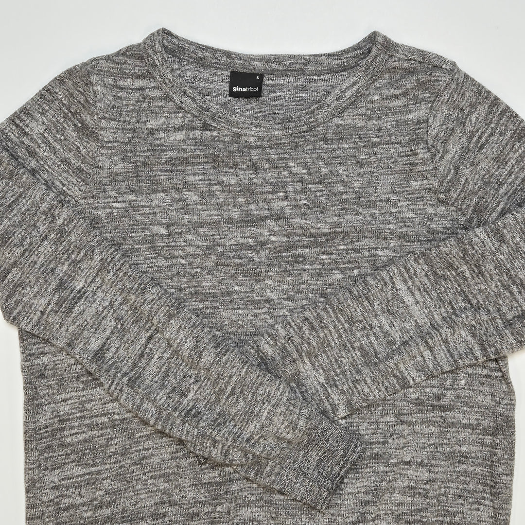 Gråmelerad tröja Gina Tricot storlek S
