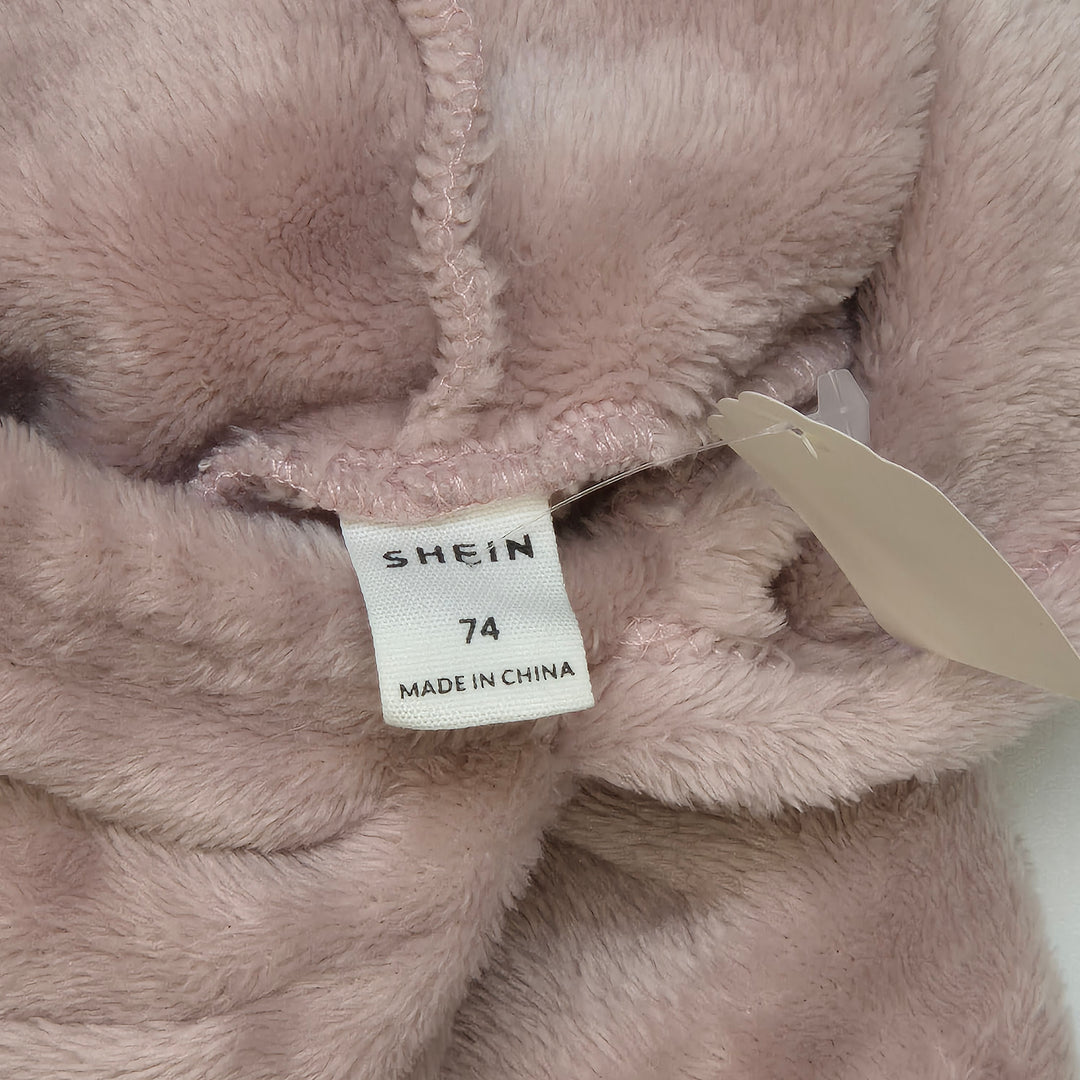 Shein Babyset – Mjuk Hoodie & Byxor (Storlek 74)