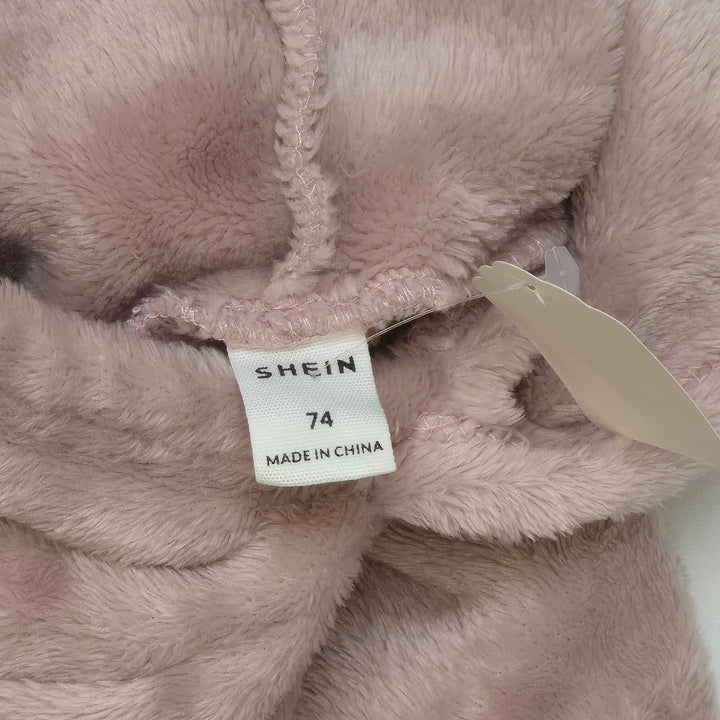 Shein Babyset – Mjuk Hoodie & Byxor (Storlek 74)