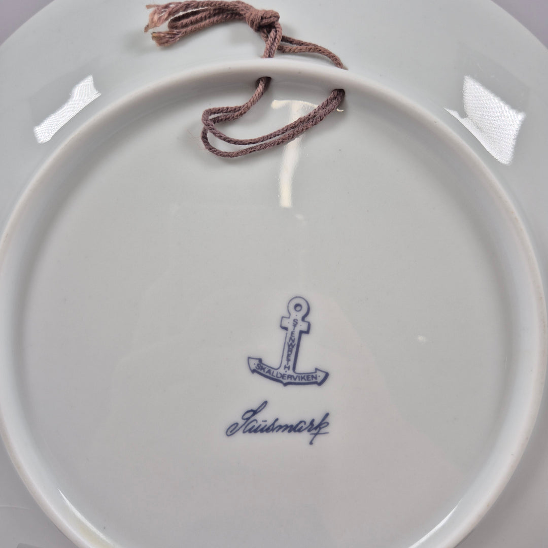 Gustavsberg retro samlarplatta Göteborg 350 år