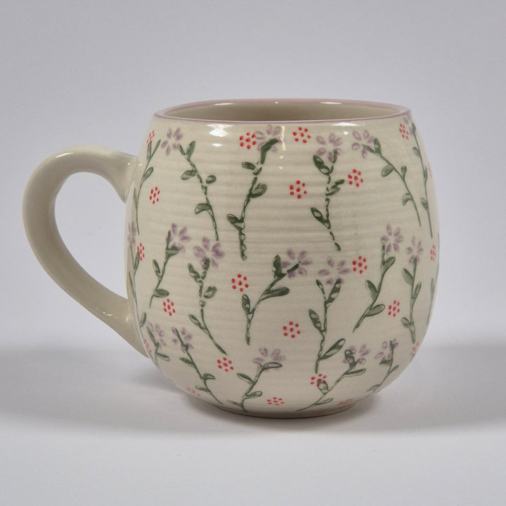 Søstrene Grene keramikmugg med blommor