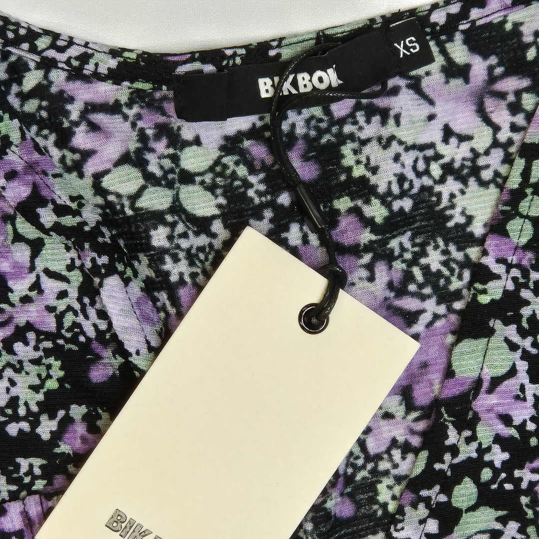 Bikbok blus med blommönster ny XS