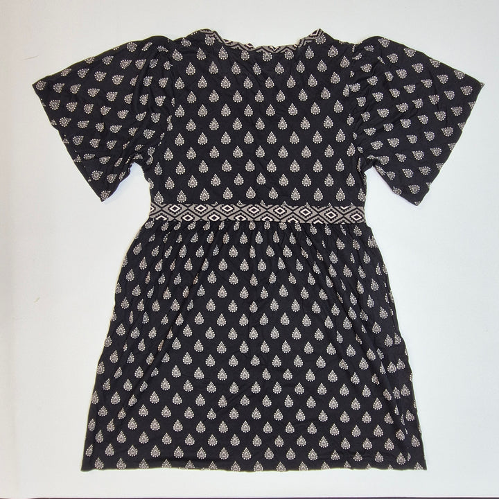 Unikt mönstrad klänning Indiska elegant Medium