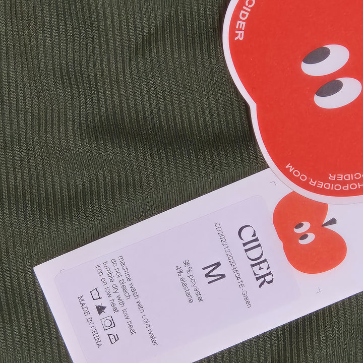 Ärmlös grön topp från Cider i nyskick