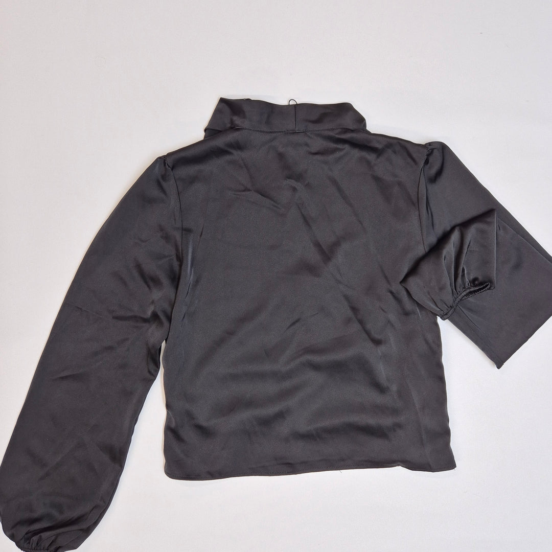 Elegant svart blus Cider, storlek M