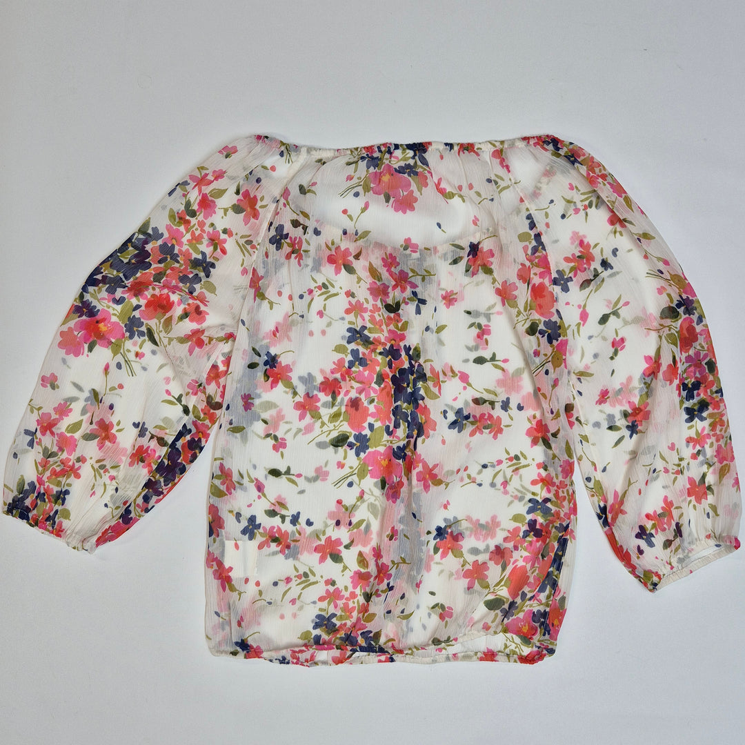 Färgglad blommig blus från VILA, storlek S